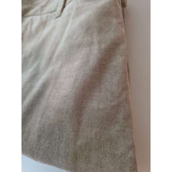 Vince tan khaki cotton micro corduroy dress pants - 8 - career office - Picture 7 of 8